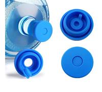 Tapa de repuesto para botella de agua, tapón de silicona para botella de agua, tapa de 3 y 5 galones, cubierta superior antisalpicaduras para cubo de agua