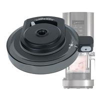 Tapa de repuesto para máquina de hielo Ninja Creami NC300EU tapa exterior compatible con la serie Ninja NC301/NC300, accesorios Ninja Creami, repuesto para máquina de hielo tapa exterior (no paddle)