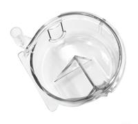 Tapa de repuesto para montaje de molinillo de café, cubierta protectora transparente para detener derrames de tierra, accesorio de instalación rápida, 9,2 x 9,2 cm (1 unidad)