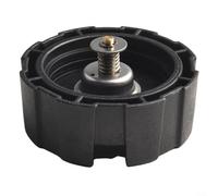 Tapa de repuesto para tanque de combustible de barco, tapa de tanque de combustible fuera de borda marino 12L/24L ABS a prueba de fugas cubierta de gas de repuesto