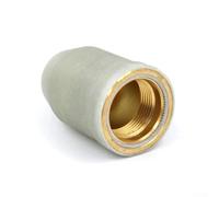 Tapa de retención de cortador de plasma 60501 para PT-100, IPT100, iPTM100 - Tapa de fijación de cobre compatible con cuerpos de soplete de corte de plasma