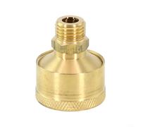 Tapa de rosca de latón para aceite de grasa para motores Hit Miss compatible con motores eléctricos, tractores, tornos, fresadoras, varios tamaños (M14 x 1,5 mm, 12 ml)