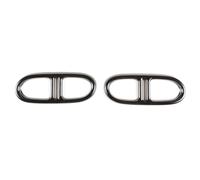 Tapa de Salida de Tubo de Escape para silenciador de Sonido para Mercedes Benz GLA Class H247 2020 2021,Embellecedor de la Tapa del Tubo de Escape del silenciador de Cola,A-Black
