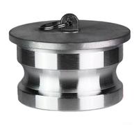 Tapa de sellado de puerto de descarga de aceite, adaptador de ajuste Camlock tipo CC con conector rápido para uso en aceite hidráulico, diésel, agua y aceite de máquina (2 pulgadas)