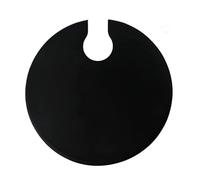 Tapa de silicona para cocinar al vacío, 28 cm de diámetro, compatible con Anova Culinary y otros circuladores de inmersión, gris/negro (negro)