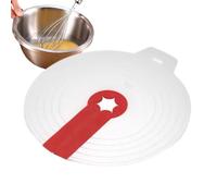 Tapa de silicona para mezcladora, pantalla protectora reutilizable antisalpicaduras, cubierta para batidor de huevos para ollas y sartenes, perfecta para mezclar cocina, batir crema, espumar, preparar