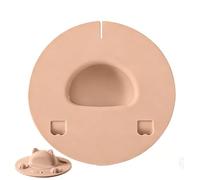 Tapa de silicona para taza de café - 10,5 x 10,5 x 4 cm, cubierta de de gato 3D con gato 3D, tapa hermética, para casa, oficina, comedor, exterior, interior, cocina, camping