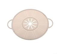 Tapa de silicona resistente al calor para hervir sobre derrames para ollas y sartenes, cubierta multifunción antiderrames con puerto de liberación de vapor, tapa de cacerola a prueba de derrames