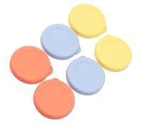 Tapa de silicona RR60 para vasos Weck, 6 tapas de silicona de repuesto, para los modelos 755, 080, 760, 975, 905, 762, 763, 764, 766, 995, 902, para 50, 80, 160, 200, 220, 290, 340, 53 0, 600 Vasos de