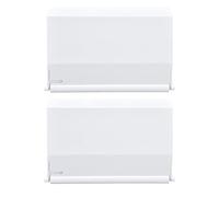 Tapa de Skimmer de Piscina, 2 Piezas Compuerta Skimmer Deflector de Vertedero de Puerta de Skimmer de Piscina con Esponja Kit de Repuesto para Piscina de Tierra 7,68 X 5,35 Pulgadas