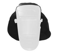 Tapa de soldadura con protección facial para casco, cubierta extendida con clip a presión, casco de soldadura, cubierta de cabeza extendida