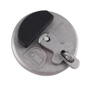 Tapa de tanque de combustible con candado 7X7700, compatible con excavadoras Caterpillar CAT D6R D5C 311D 312D 320D 321D 323D, color gris Tapa De Tanque Combustible