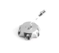 Tapa De Tanque De Motocicleta Universal Para Triumph Piezas De Motocicleta Todoterreno, Tapa De Tanque Tapa tanque combustible motocicleta(Plata)