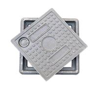 Tapa de Tanque Séptico con Asa de Sujeción, Tapa de Alcantarilla de Plástico, Antideslizante, Aptas para Patios, Césped y Aceras(50 cm/20 in)