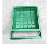 Tapa de tanque séptico, cubierta antideslizante para pozo de inspección, cubierta de pozo de resina para alcantarillado y patio