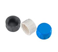 Tapa de tapa de blaning Conector de la tapa Tapa de la tapa a prueba de fuga para tuberías Líneas de suministro de agua blanco 50mm