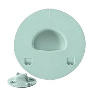 Tapa De Taza De Silicona - Tapa De Taza Hermética | Tapa De Tase De Gato 3D 10x10 Cm, Tapa De Cristalería A Prueba De Polvo Con Soporte De De Té, Para Oficina En Casa Campamento