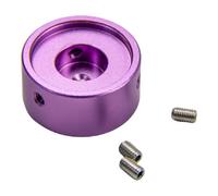 ＡＷＨＡＯ Tapa de Tecla de Pedal de Guitarra, Cubierta de Pedal, Cubierta de Pedal, Tapa de Uña Instalable Hecha de Aleación de Aluminio para Pedales de Efectos, Violeta