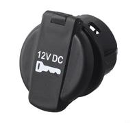 Tapa de toma de corriente de 12 V para RAM para ProMaster (2014-2017) y para Wrangler (2011-2018) - Repuesto OEM 5026970AA, plástico negro con