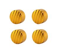 Tapa De Tornillo del Motor Coche,Asudaro 4 Piezas Tapa De TapóN De Cabeza De BujíAs Tapas De Tornillos AleacióN De Aluminio Compatible con TR*Iu*MP*Ha*Nt Bo*Nn*Evi*Lle Bobo Negro,T120,T100(2017-2019)