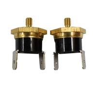 Tapa de tornillo for interruptor de temperatura KSD301 M4, 10 A, 250 V, 40/45/50/60/70/75/80/85/90/100/110/120/130/140/150 grados, normalmente cerrada, 2/5/10 unidades(2PCS,130C)