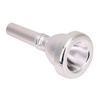 Tapa de trombón de plata chapada plateada 12c Vango pequeño compatible con barítono de trombón alto para principiante, estudiante, jugador de jazz