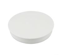Tapa de tubo de PVC, cubierta de inserción engrosada de 50 a 160 mm, bloquea los desechos del polvo, protector de extremo de enchufe blanco para sistema de drenaje de alcantarillado (75 mm)