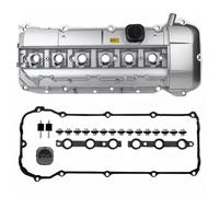 Tapa de válvula 11127512839 11127512840 Kit De Cubierta Válvula Culata Motor Para M54 Aluminio 3.0L Junta de tapa de válvula