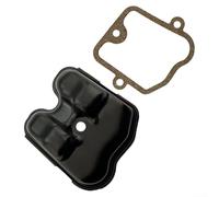 Tapa de válvula y junta compatible con BR800X, BR800C, BR800 - Recambio 4283 029 0500, material resistente para un sellado hermético, fácil montaje sin herramientas, color negro, juego de tapa de