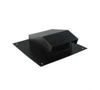 Tapa de ventilación de techo de acero inoxidable para una ventilación eficiente en cocinas y baños, diseño extraíble para una fácil conexión de ventilación de secadora (6 pulgadas)