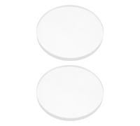 Tapa de Vidrio para Contador de Agua 2 Piezas Transparente