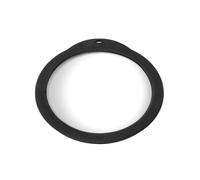 Tapa de vidrio para recipiente de cocina universal Rsle de 6,3 pulgadas transparente