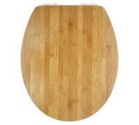Tapa de WC Bambus (Madera, Madera, Con caída amortiguada)
