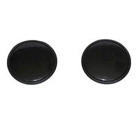 Tapa decorativa con tornillo de 32 mm, negra, tapa protectora, universal