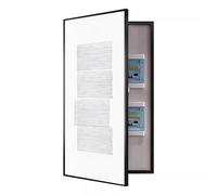 Tapa Decorativa para Cuadro Eléctrico Moderno | Tapa Decorativa Grande para Caja de Medidor Eléctrico y Caja de Distribución Interior(E,70x140cm/27.6x55.1in)