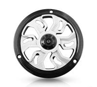 Tapa Decorativa Radiador para moto Aluminio Ligero Tapa Decorativa(White) | Aluminio aleación, para ajuste perfecto para sprint Primavera 150, mejora estética, instalación directa, óxido
