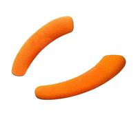 Tapa del aseo y tapas del tanque Toilet Seat Cover 38x9cm Multicolor Pack of 2(Orange)
