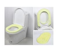 Tapa del aseo y tapas del tanque Toilet Seat Cover Pack Of 3 Multicolor(Yellow)