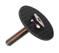 Tapa del Auricular Tornillos de Titanio de Fibra de Carbono de Bicicleta