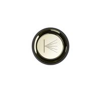 Tapa del botón de control de niebla Gessi Venti20, montaje en techo, SP03290710, Color: PVD de latón