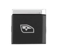 Tapa del botón principal de la ventana, cubierta de los botones del interruptor principal de la ventana delantera derecha del coche 7PP959858R Ajuste para Porsche Macan/Cayenne/Panamera