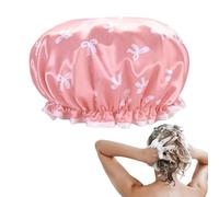 Tapa del cabello de ducha, gorros de ducha para mujeres | Bath Shower Head Cover Gombado para el cabello reutilizable,Accesorios de capó de baño elásticos gruesos, cuidado facial en la vida diaria