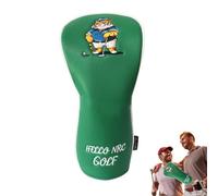 Tapa del club de golf - Hoja Tiger Golf Chiedcover | Cubiertas de novedad para conductores, divertidas para animales, cubierta de bordado única para bosque, duradera protección
