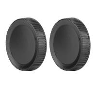 Tapa del cuerpo de la cámara y tapa trasera del objetivo para montura Nikon Z, kit de protección de plástico duradero contra el polvo y el sensor