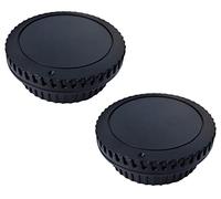 Tapa del Cuerpo y Tapa de Lente Trasera for cámara Canon EOS EF EF-S en T7 T6 90D 80D 77D 70D 60D 5Ds 1DX 5D 7D / 6D Mark II III 200D Rebel SL3 SL2 T8i T7i T6i T6S T5i T5 T4i T3 T2ii T1i [2 Juegos ]