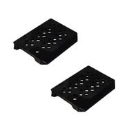 Tapa del depósito de café Black Ground Coffee Hopper Lid Dosing Funnel Bypass (2x Pieces) compatible with Philips Espresso Coffee Machine