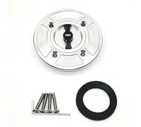 Tapa Del Depósito De Combustible CNC Para Z650 Z900 2017-2019 Para Z400 2019-2020 Para Ninja 650 2017-2019 Para NINA400 2018-2020 YTdhfDGJ(Sliver and Black)