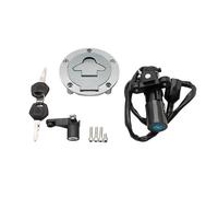 Tapa del depósito de fluidos de la Motocicleta Interruptor de Encendido de la Motocicleta Tapa del depósito de Combustible Juego de cerraduras para YZF-R25 R3 2015-2019 2015 2016 2017 2018 2019