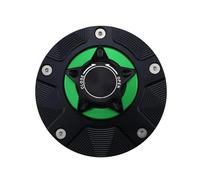 Tapa Del Depósito De Gasolina Para Motocicleta Con Sistema CNC De Liberación Rápida Para CRF1000L CRF1100L CRF250L Para Africa Twin 2016-2020 RESPUNEKBAH(Verde)