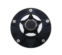 Tapa Del Depósito De Gasolina Para Motocicleta Con Sistema CNC De Liberación Rápida Para CRF1000L CRF1100L CRF250L Para Africa Twin 2016-2020 RESPUNEKBAH(Plata)